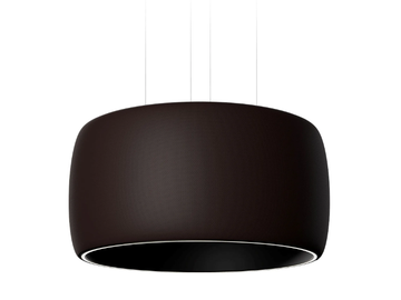 BLACK HOLE - LED acoustic aluminium pendant lamp by Intra lighting - view 2